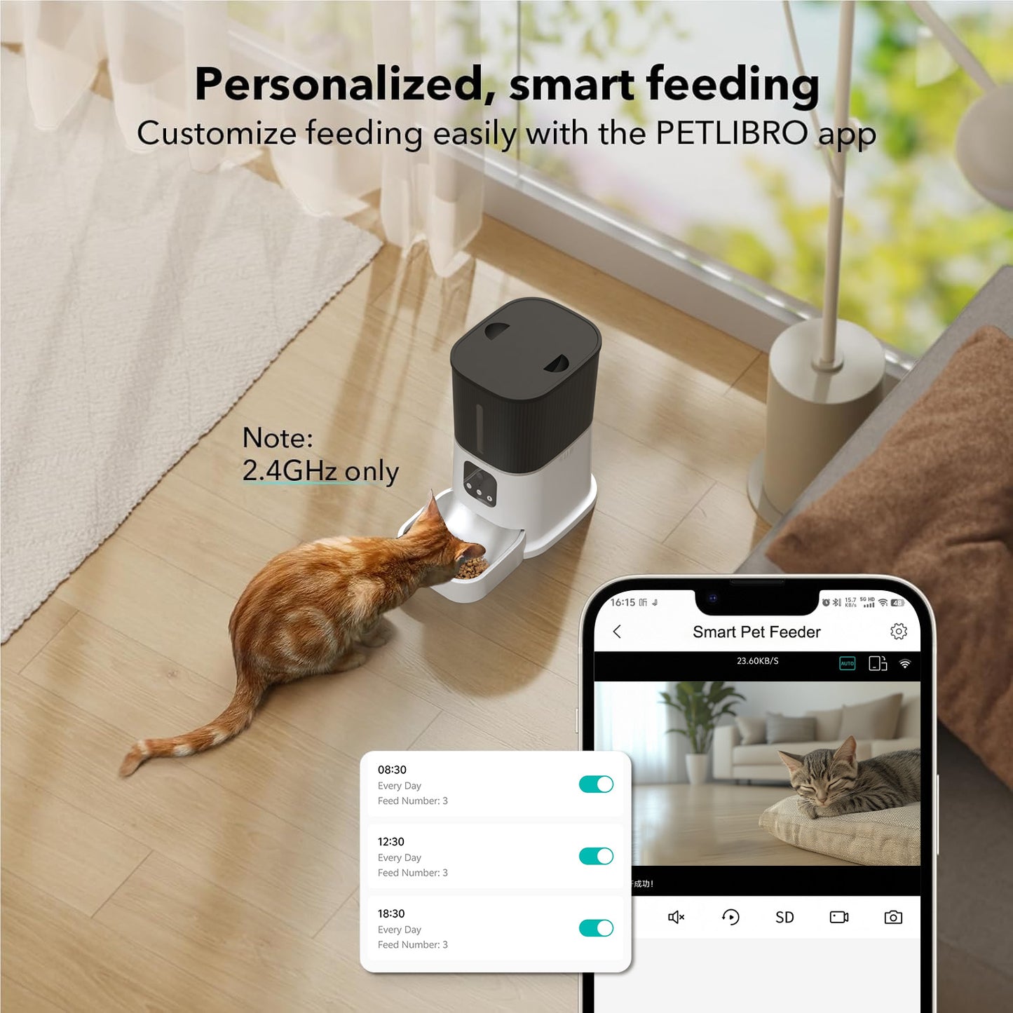 Pulse Feeder With Camera Max