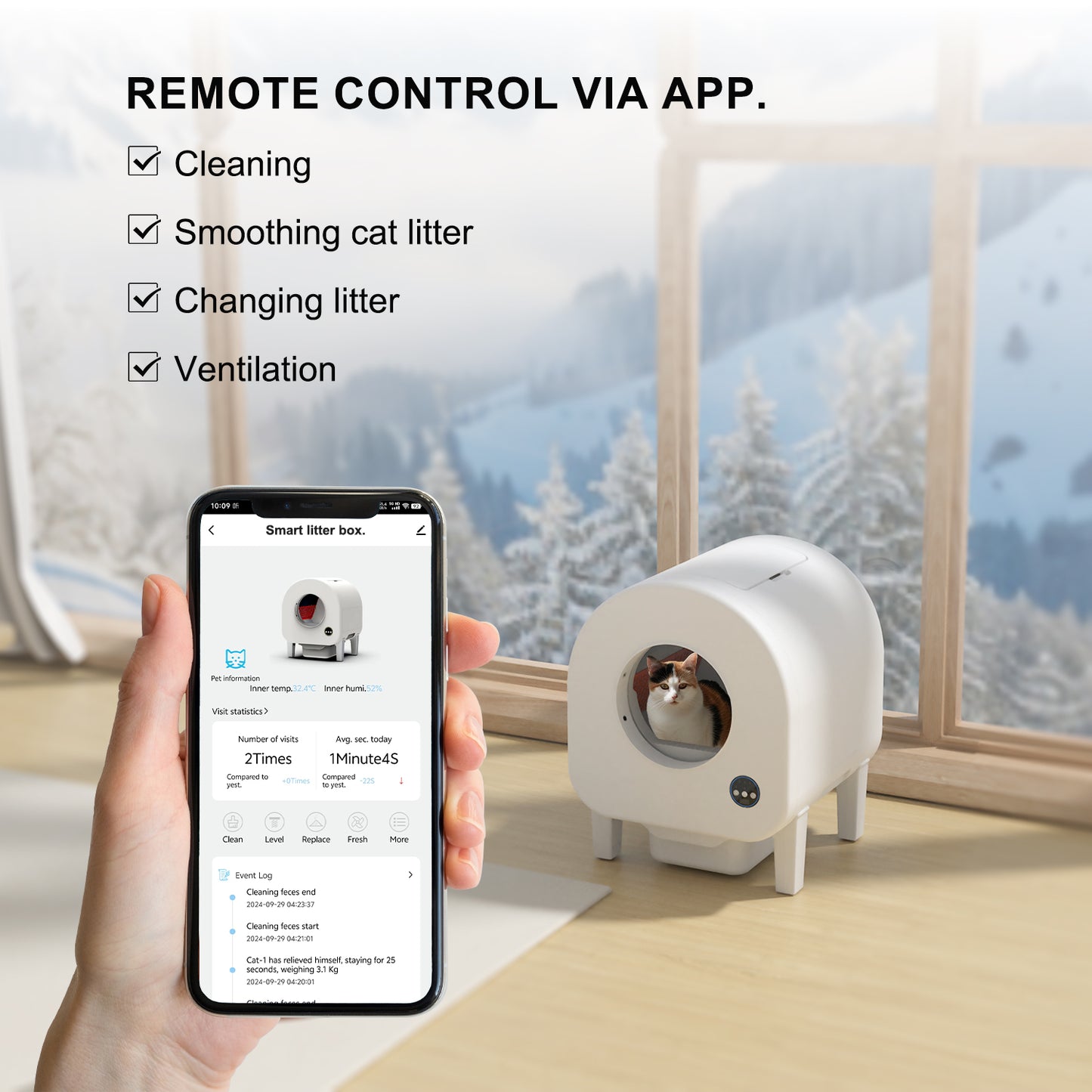 Meowl Smart Cat Litter Box
