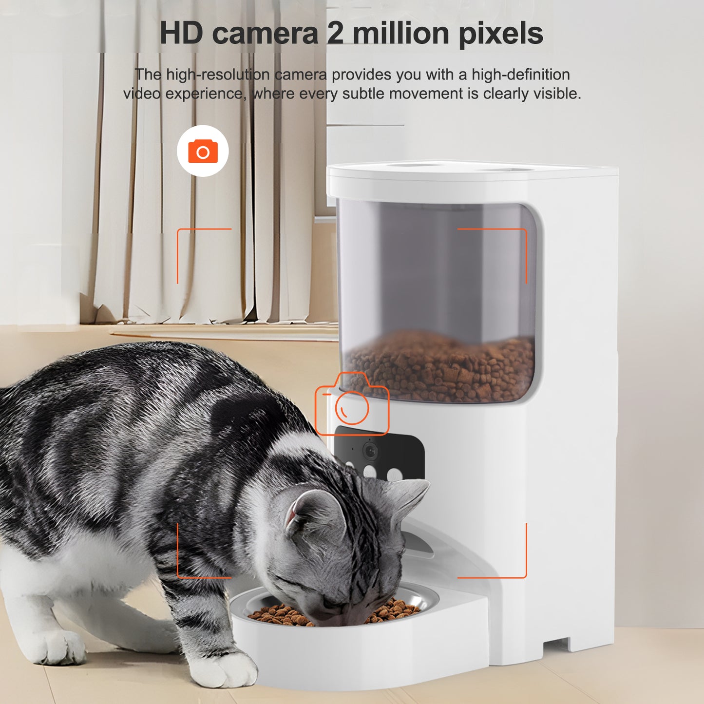 Tasty Feeder With Camera Pro Single Tray