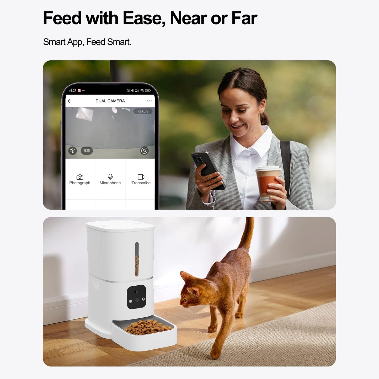 Pulse Feeder With Dual Camera Pro