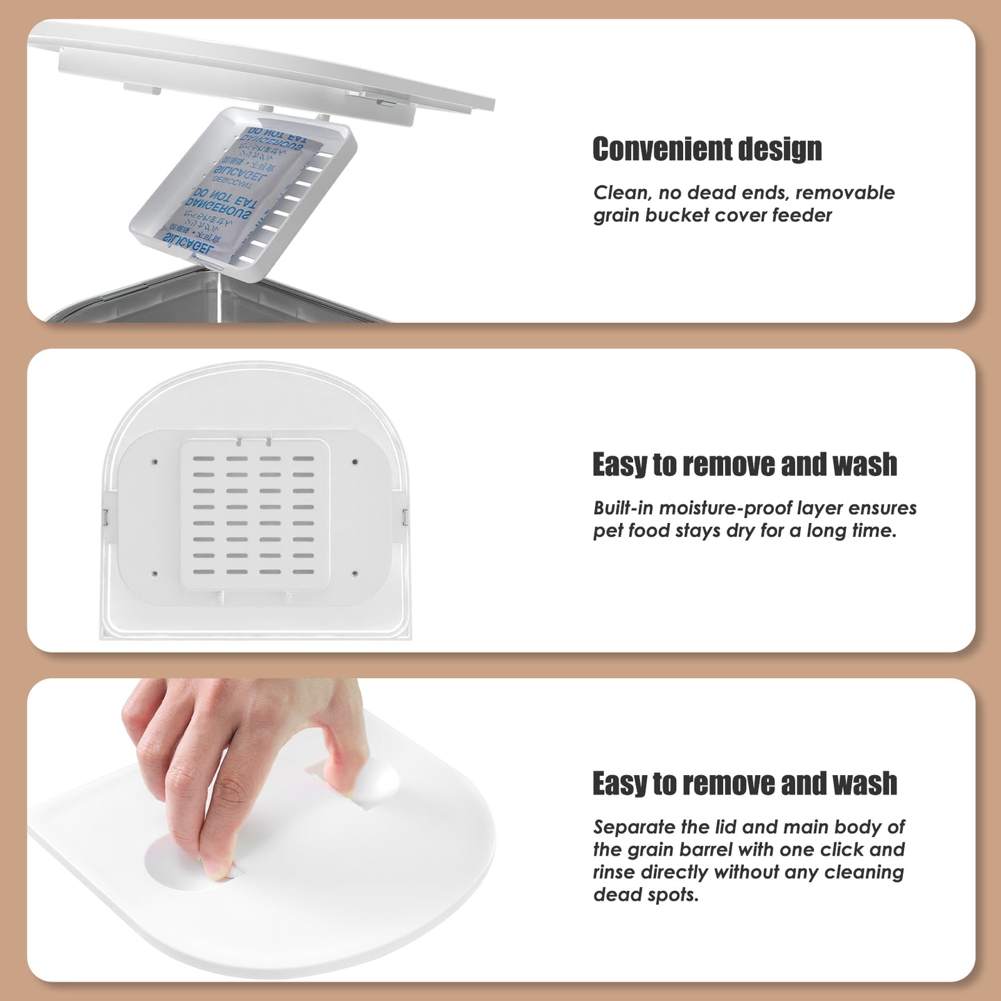 Tasty Feeder With Camera Pro Dual Tray
