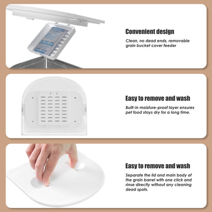Tasty Feeder With Camera Pro Dual Tray