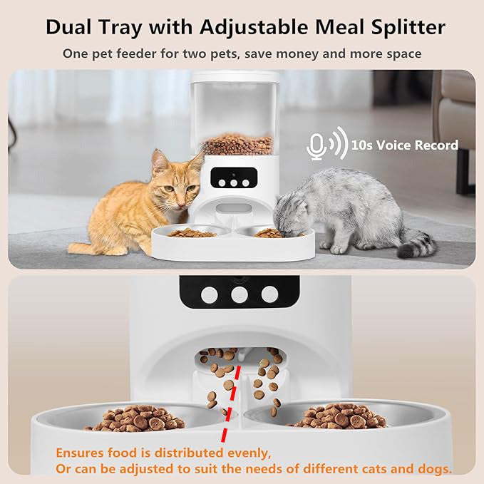 Tasty Feeder With Camera Pro Dual Tray