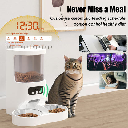 Tasty Feeder With Camera Pro Dual Tray